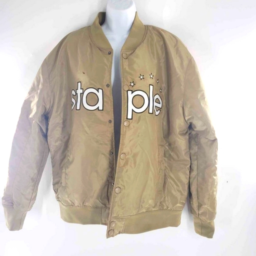 Staple pigeon XL mens tan jacket nwt New with tags